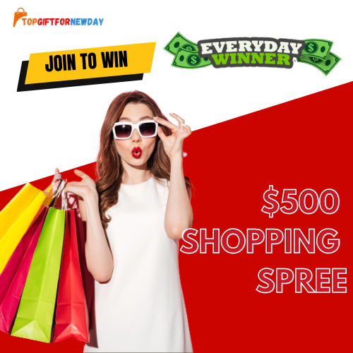 Win A $500 Shopping Spree on Everyday Winner!