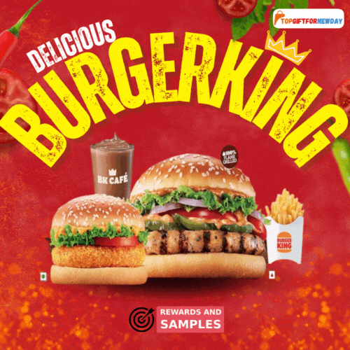 FREE $150 Burger King's Gift Card Via Rewards And Samples