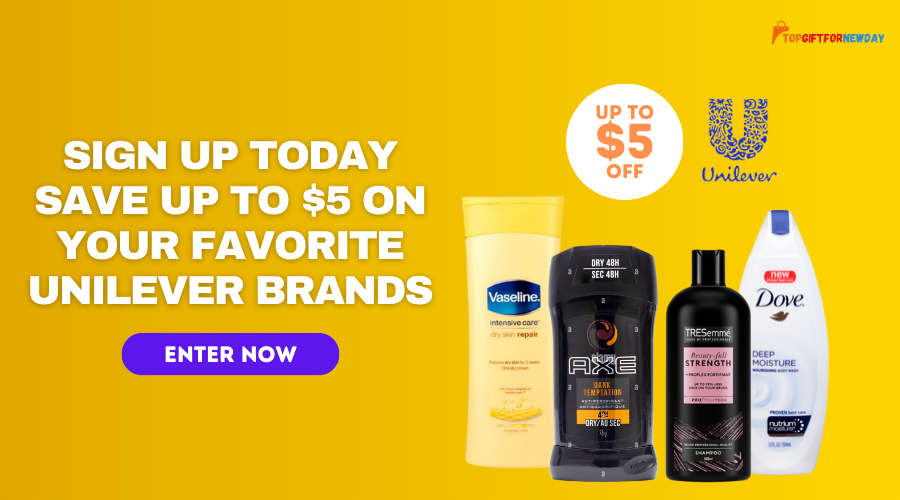 Get $5 Off on Unilever Brands: Best Coupon!