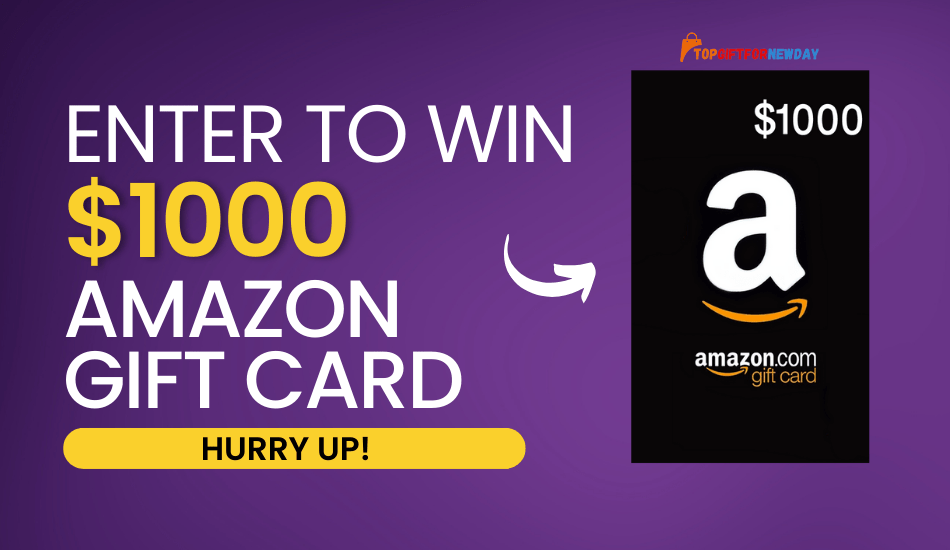Enter Everyprizesday's $1000 Amazon Gift Card Giveaway