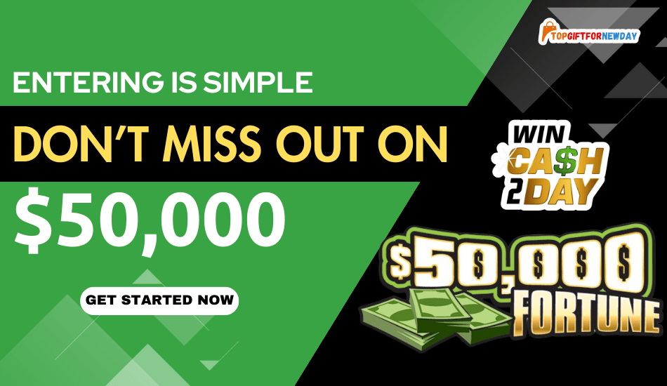 Enter Wincash2day Giveaway Up to $50,000