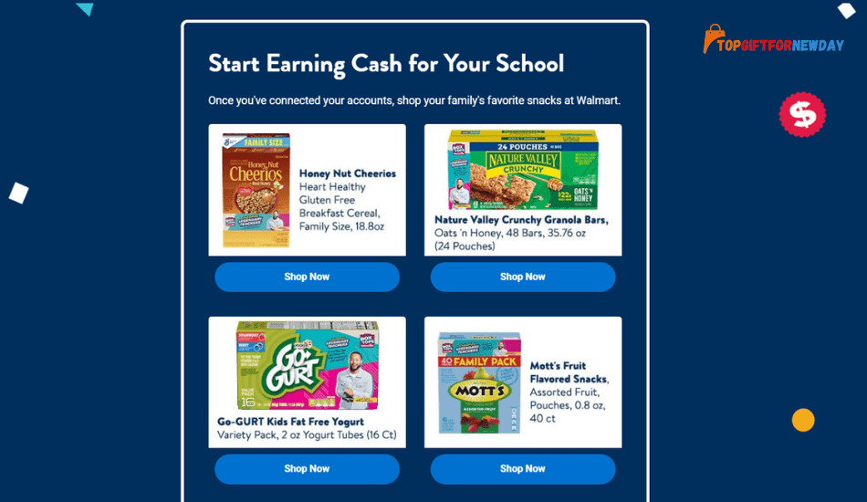 Buy and Earn Cash for Your School