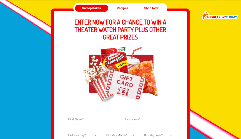 Chance to Win a Movie Theater Rental