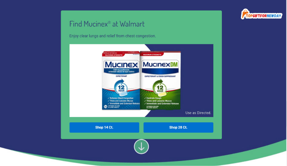 Shop Mucinex at Walmart