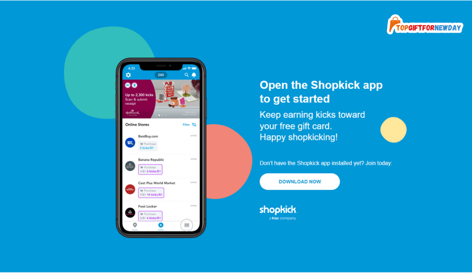 Get Shopkick Rewards