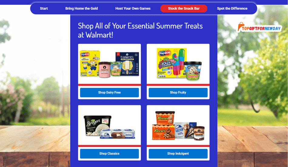 Shop Your Summer Unilever Ice Cream at Walmart