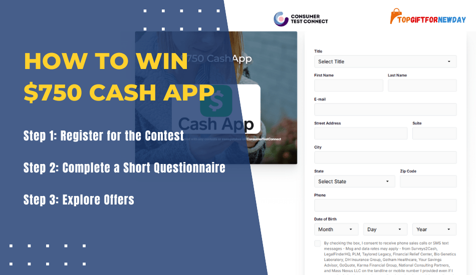 How to Win $750 Cash App Prize