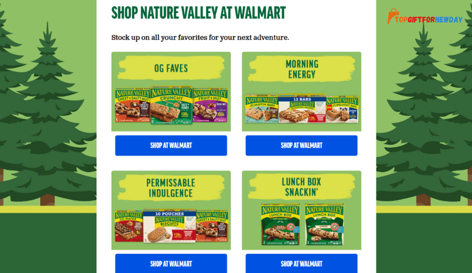 Shop Nature Valley at Walmart