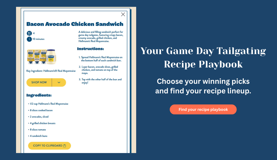 Your Game Day Tailgating Recipe Playbook