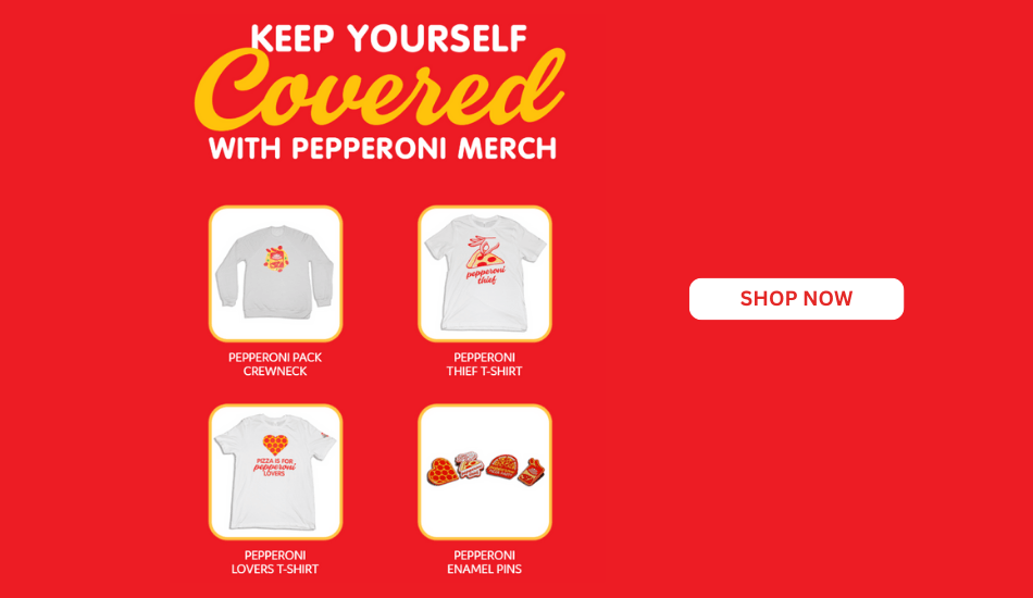 Keep Yourself Covered with Hormel Pepperoni Merch