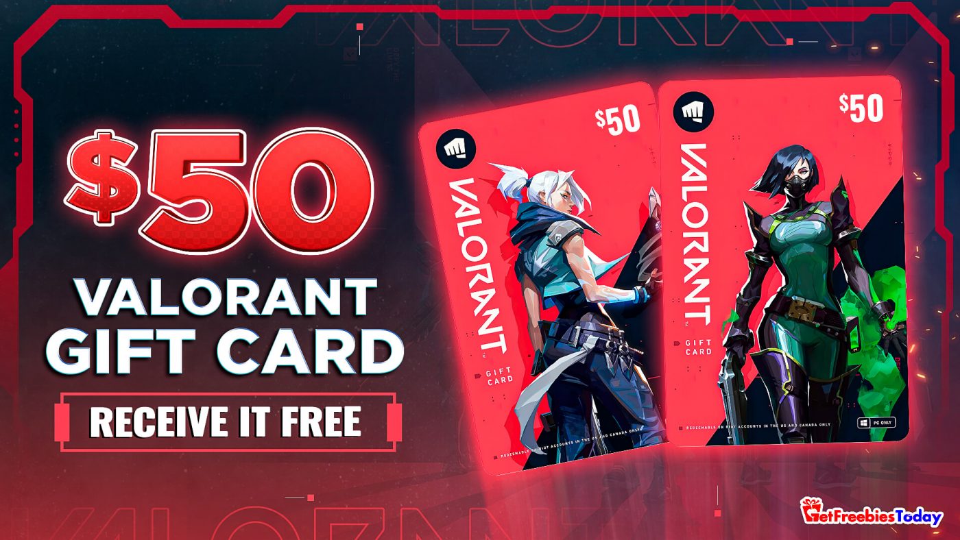 Pick $50 Valorant Gift Card Now - TopGiftForNewday Discover Freebies ...