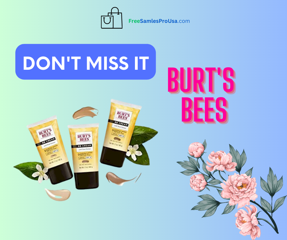 Free Samples Pro USA Freebies: Enter The Burt's Bees Giveaway!