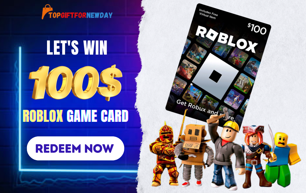 Win A $100 Roblox Game Card From Rewards Giant USA