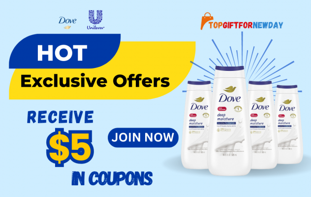 Get $5 In Coupons For Dove Products
