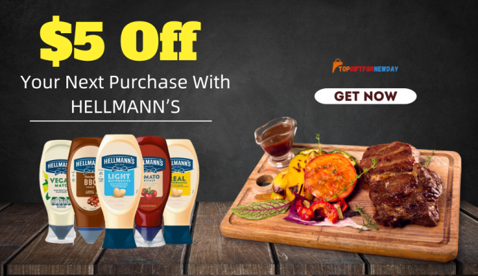 Get $5 Off with Hellmann's