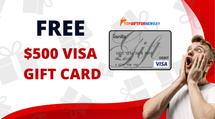 Win a $500 Visa Gift Card with Prizegrab