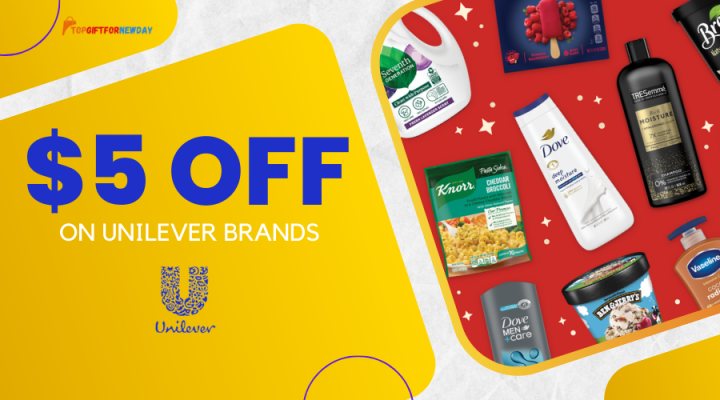 Get $5 Off on Unilever Brands: Best Coupon!