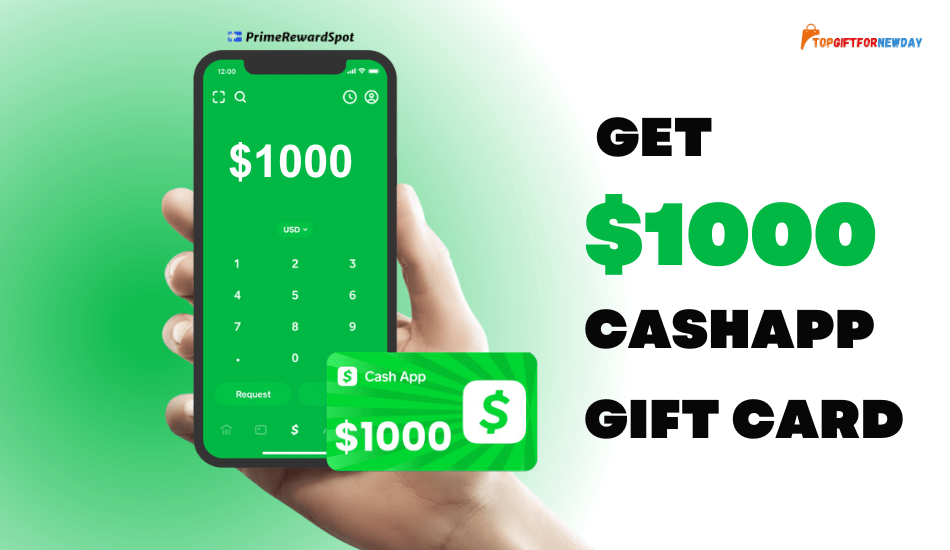Win $1000 Cash App at PrimeRewardSpot