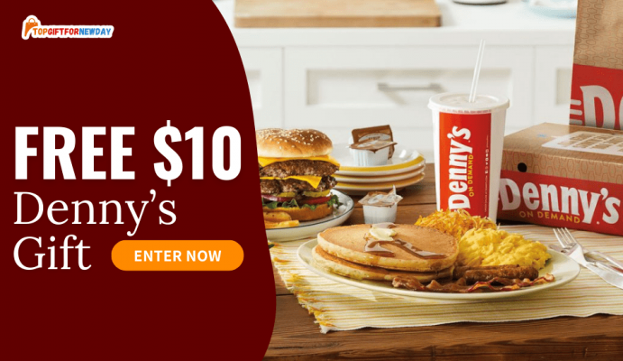 Claim Your $10 Denny's Gift