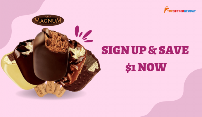 Enjoy $1 Off with Magnum Ice Cream