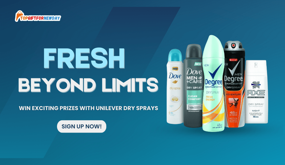 Win with Unilever Dry Sprays at Walmart