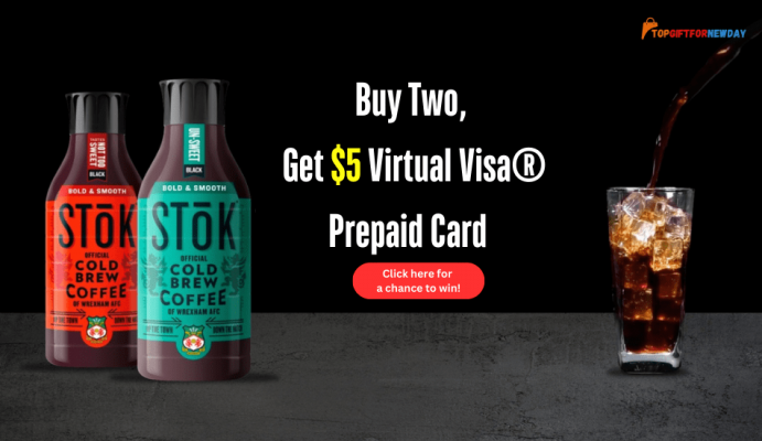 Earn a $5 Virtual Visa® Prepaid Card with 2 STōK