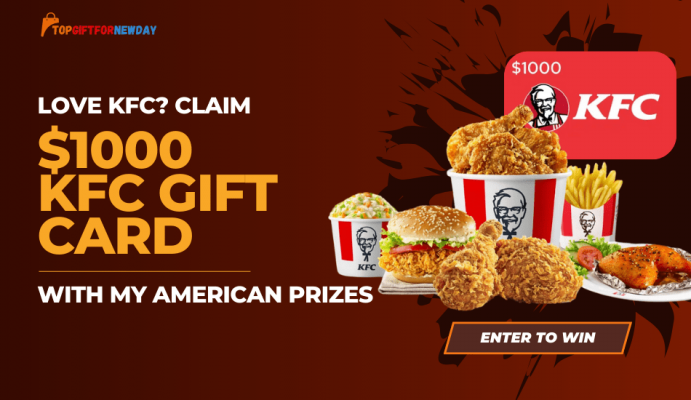 Win a $1000 KFC Gift Card with My American Prizes