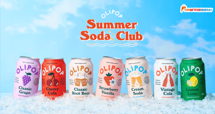 OLIPOP Summer Soda Club – Earn $5 and Enter to Win Swag
