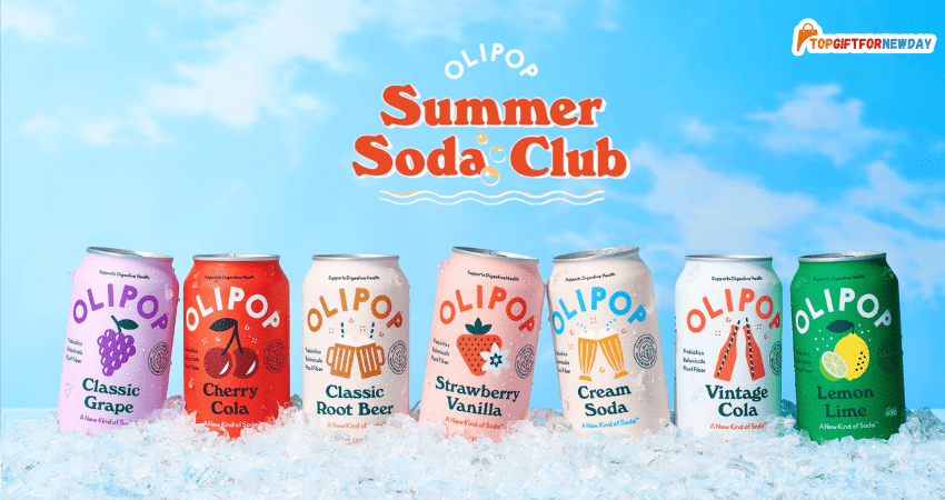 OLIPOP Summer Soda Club – Earn $5 and Enter to Win Swag