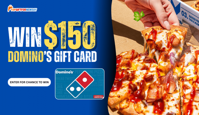 Win a $150 Domino's Gift Card with PrizeGrab