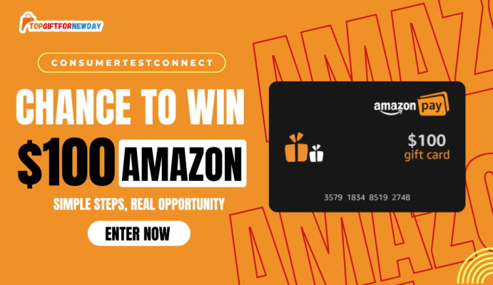 $100 Amazon Gift Card Chance for Everyday Users
